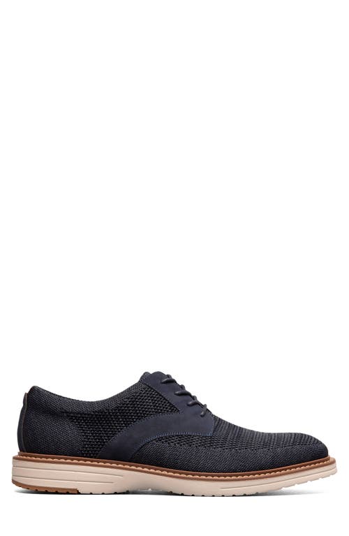 Nunn Bush Griff Plain Toe Derby In Navy Multi