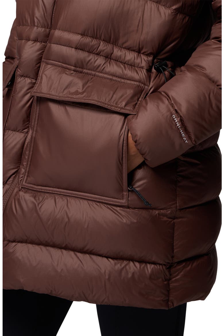 Harmony Falls Water Repellent 650 Fill Power Jacket, Alternate, color, TOBACCO