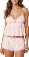 EDIKTED Dream Waffle Stitch Babydoll Camisole