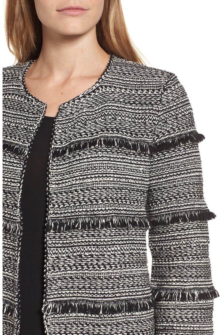Fringe Pop Jacket, Alternate, color, NEUTRAL MIX