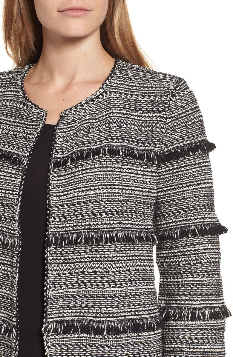 NIC+ZOE Fringe Pop Jacket, Alternate, color,