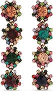 EYE CANDY LOS ANGELES Dolly Cluster Link Drop Earrings