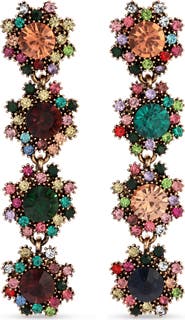EYE CANDY LOS ANGELES Dolly Cluster Link Drop Earrings