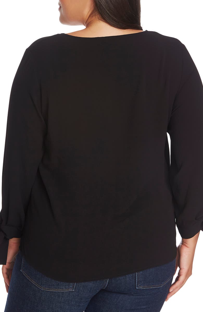 CeCe Tie Sleeve Blouse, Alternate, color, 