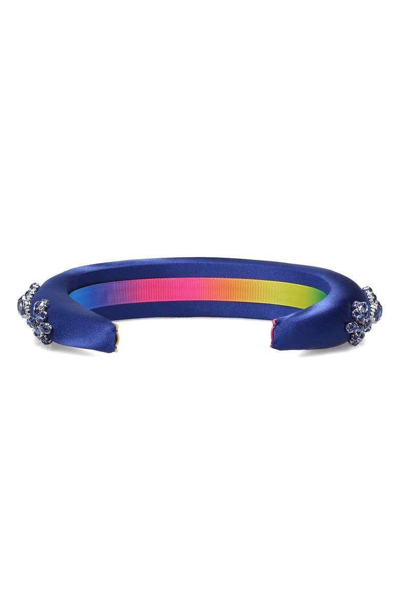 KG Kurt Geiger Jewel Flower Headband, Alternate, color,