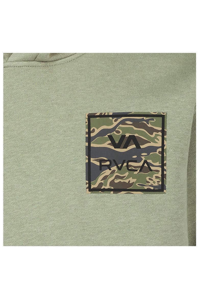 Kids' Camo Patch Fleece Hoodie, Alternate, color, RANGER GREEN