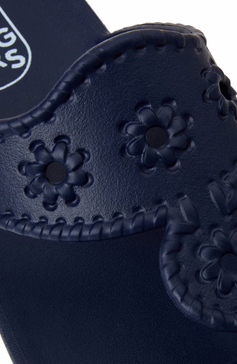 Jack Rogers Kids' Jacks Flip Flop, Alternate, color, Navy