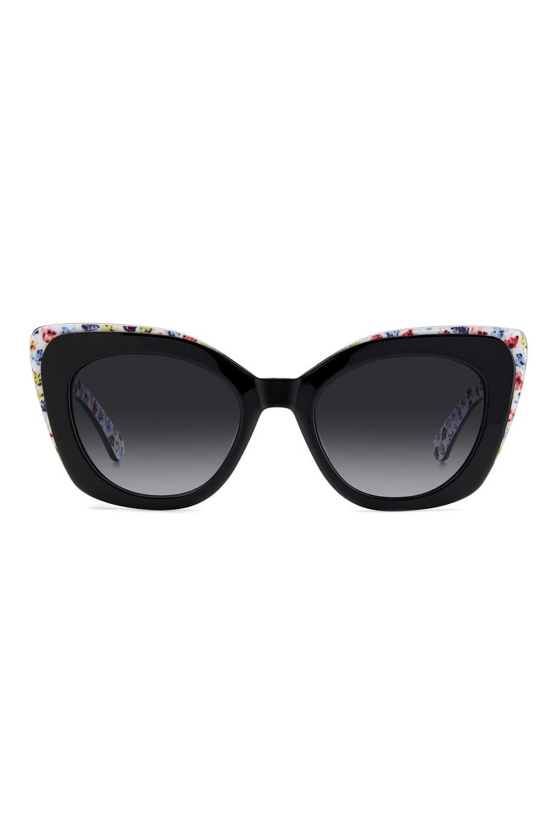 marigolds 51mm gradient cat eye sunglasses, Main, color, 0807-9O