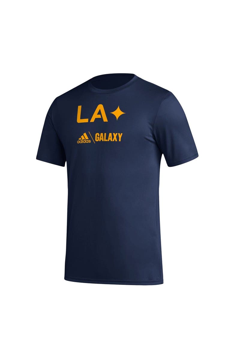 adidas Men's adidas Navy LA Galaxy Icon AEROREADY T-Shirt, Alternate, color,