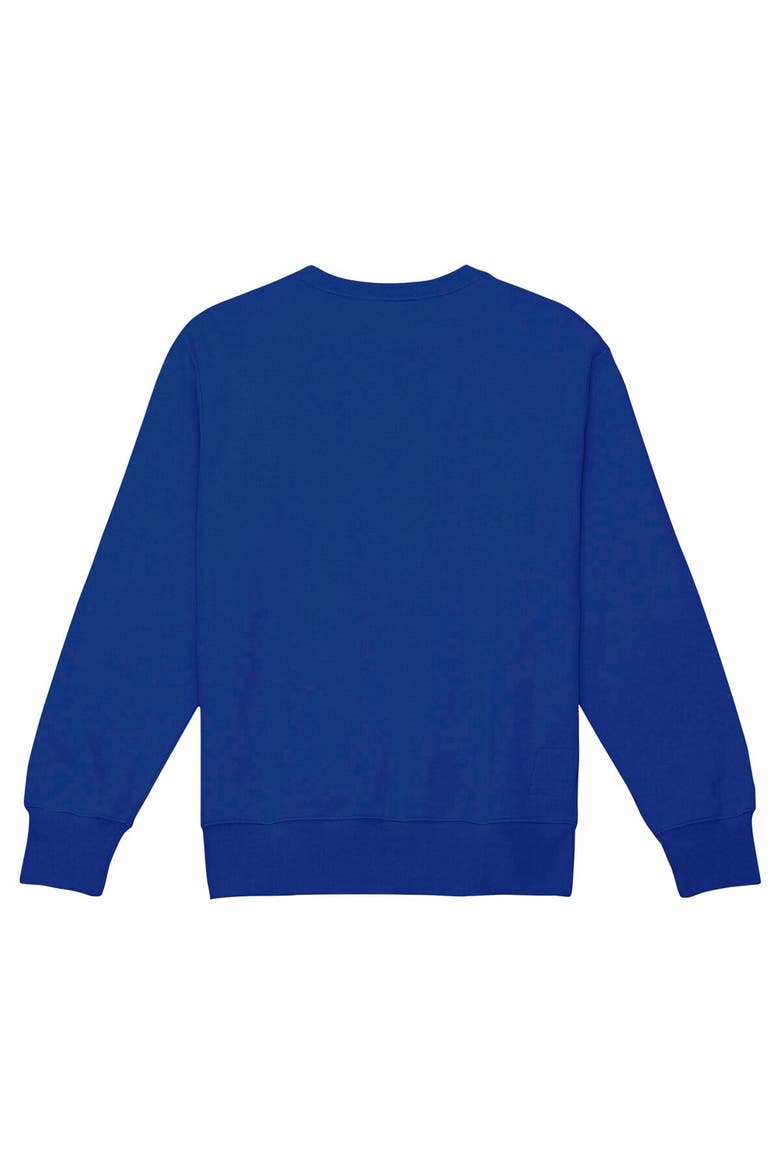 Men's Mitchell & Ness Navy New England Patriots Basic Fleece Pullover Sweatshirt, Alternate, color, Navy