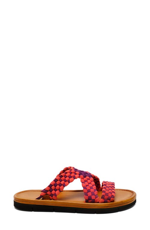 Free People Edge Water Woven Sandal In Red