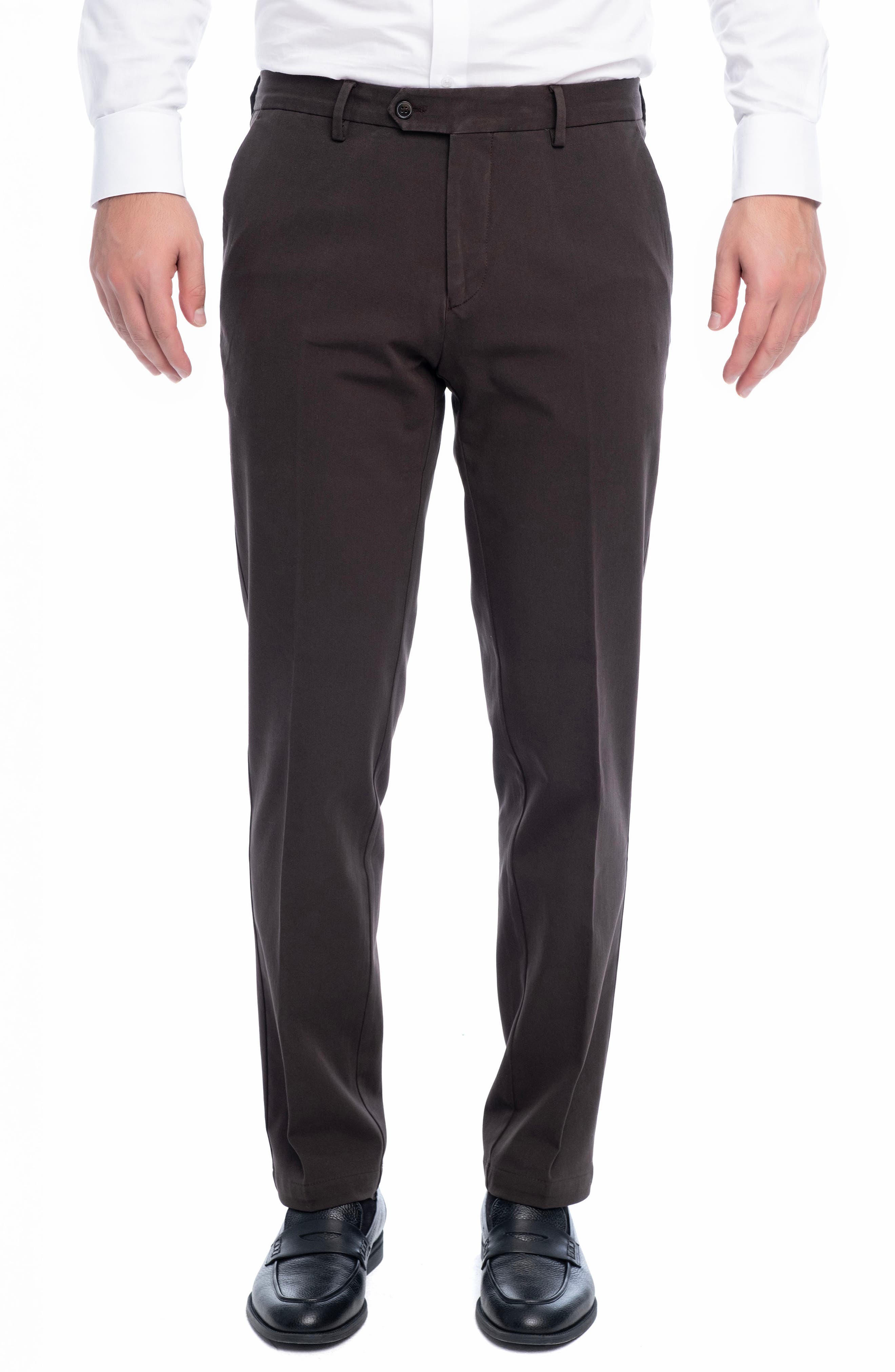 VELLAPAIS Stretch Cotton Casual Fashion Pants