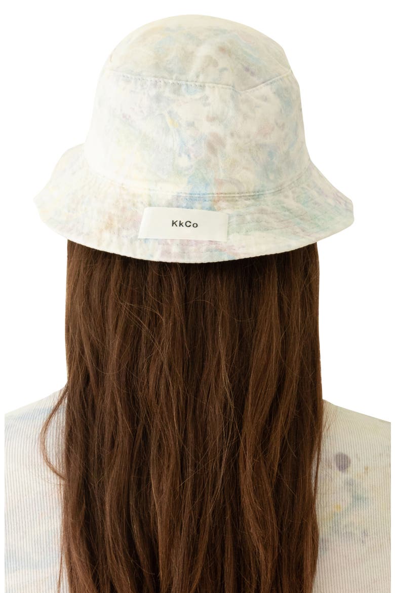 Marbled Dye Bucket Hat, Alternate, color, TIE DYE