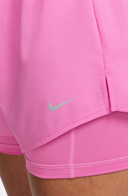 Nike One Dri-fit High-waisted 3-inch 2-in-1 Shorts