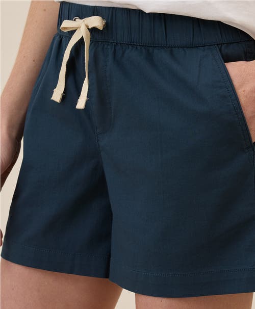 Pact Organic Cotton Daily Twill Short In French Navy