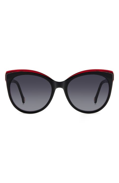 Her 0175/S 57mm Gradient Cat Eye Sunglasses