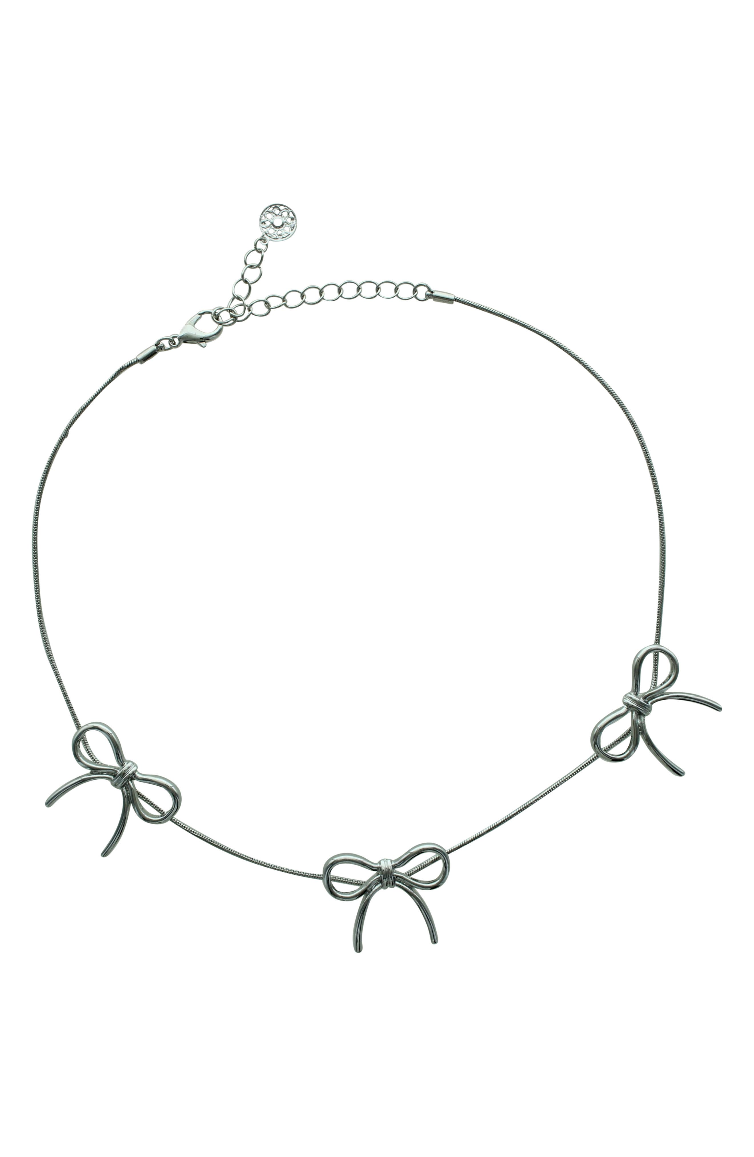 OLIVIA WELLES My Bow Collar Necklace