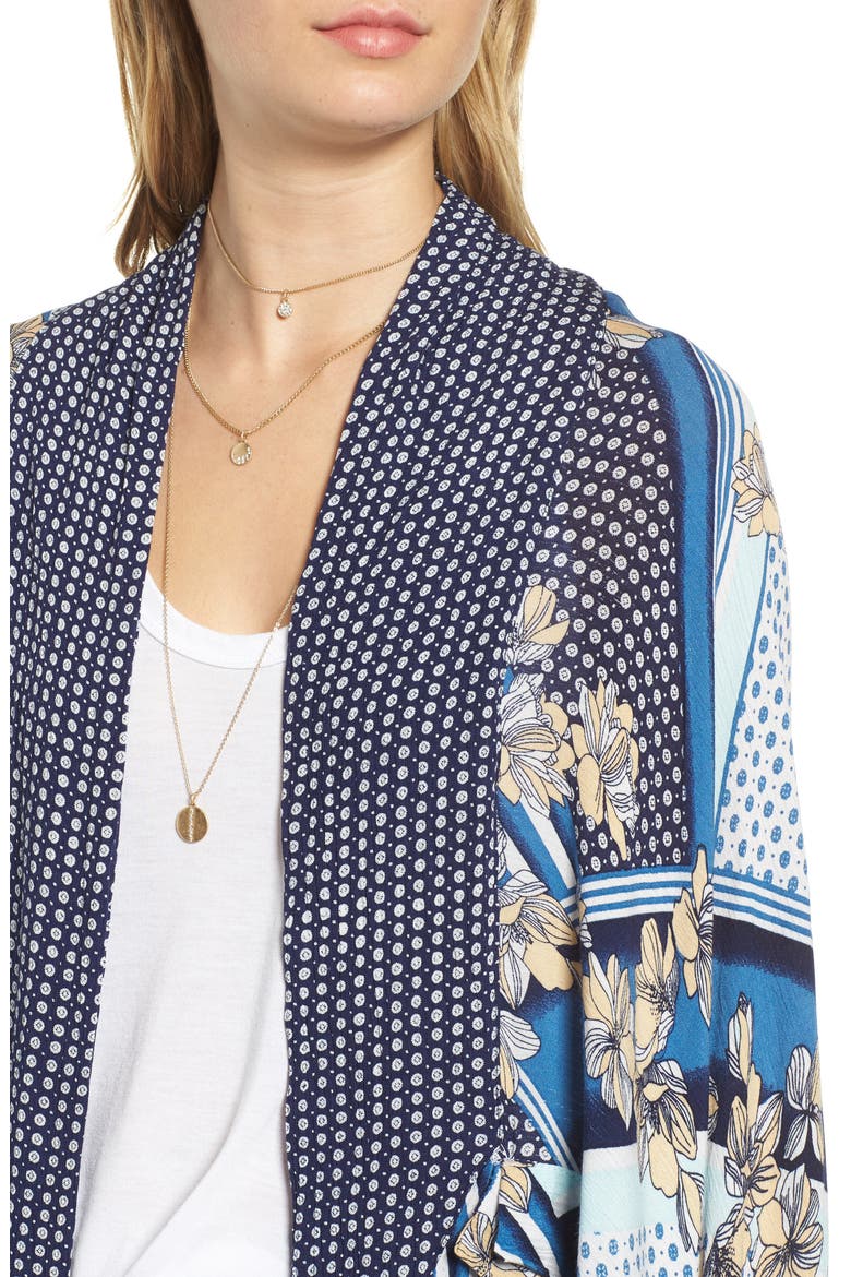 Morning Glory Kimono, Alternate, color, MULTI