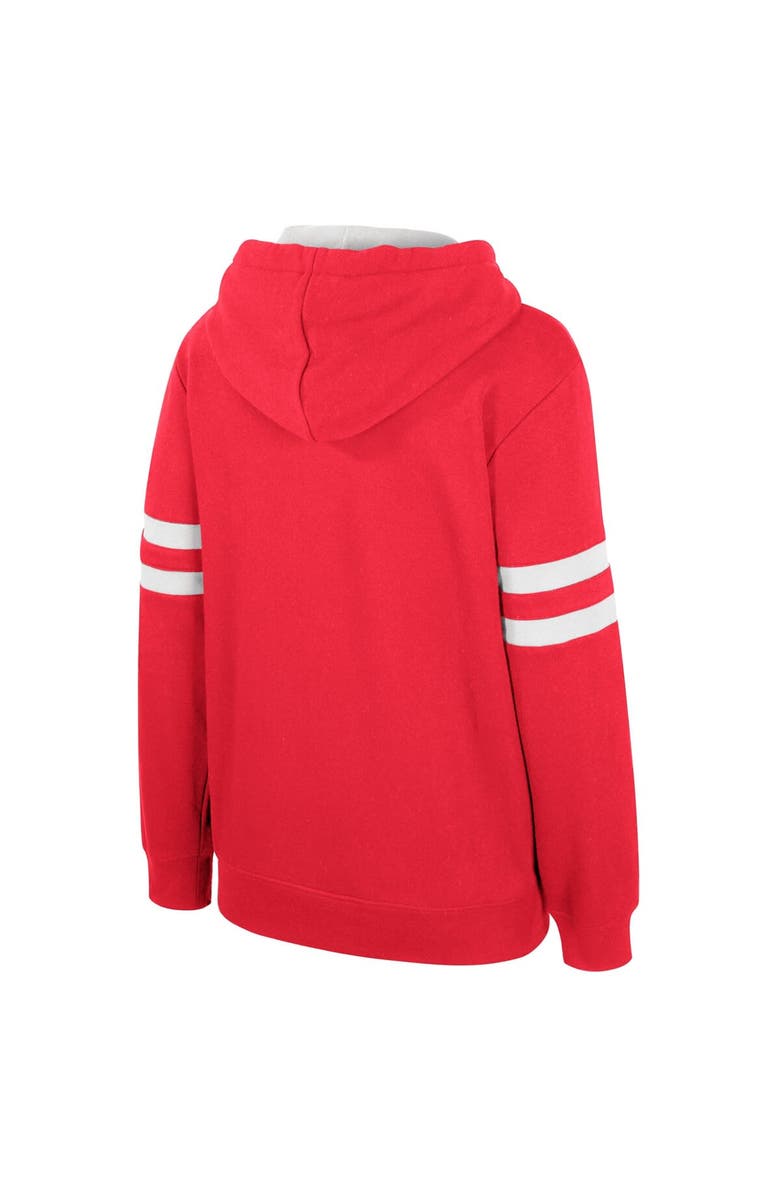 Stadium Essentials Women's Stadium Essentials Red Houston Rockets Road Game Pullover Hoodie, Alternate, color, Red