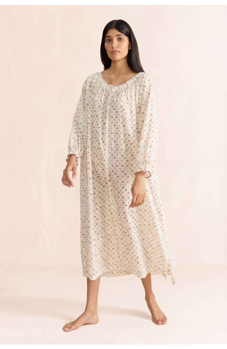 If Only If Polly Nightdress, Main, color, Antique Floral