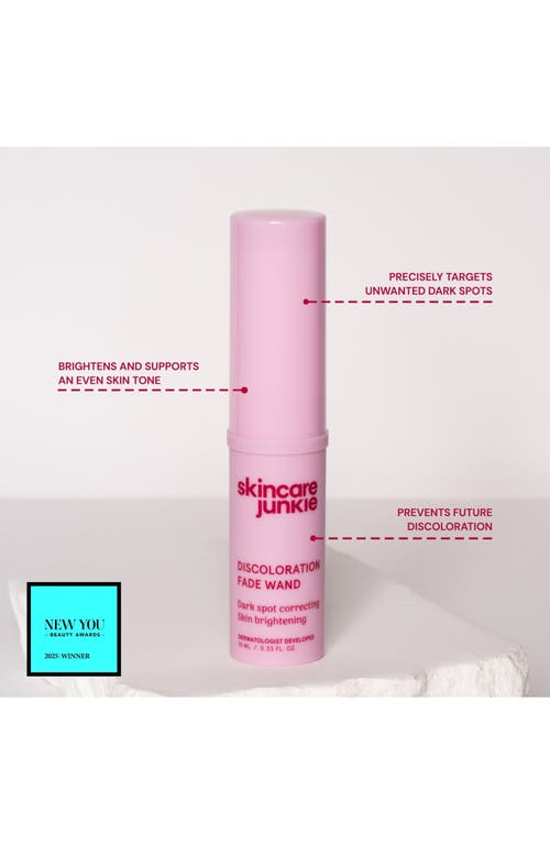 Skincare Junkie Discoloration Fade Wand In Transparent