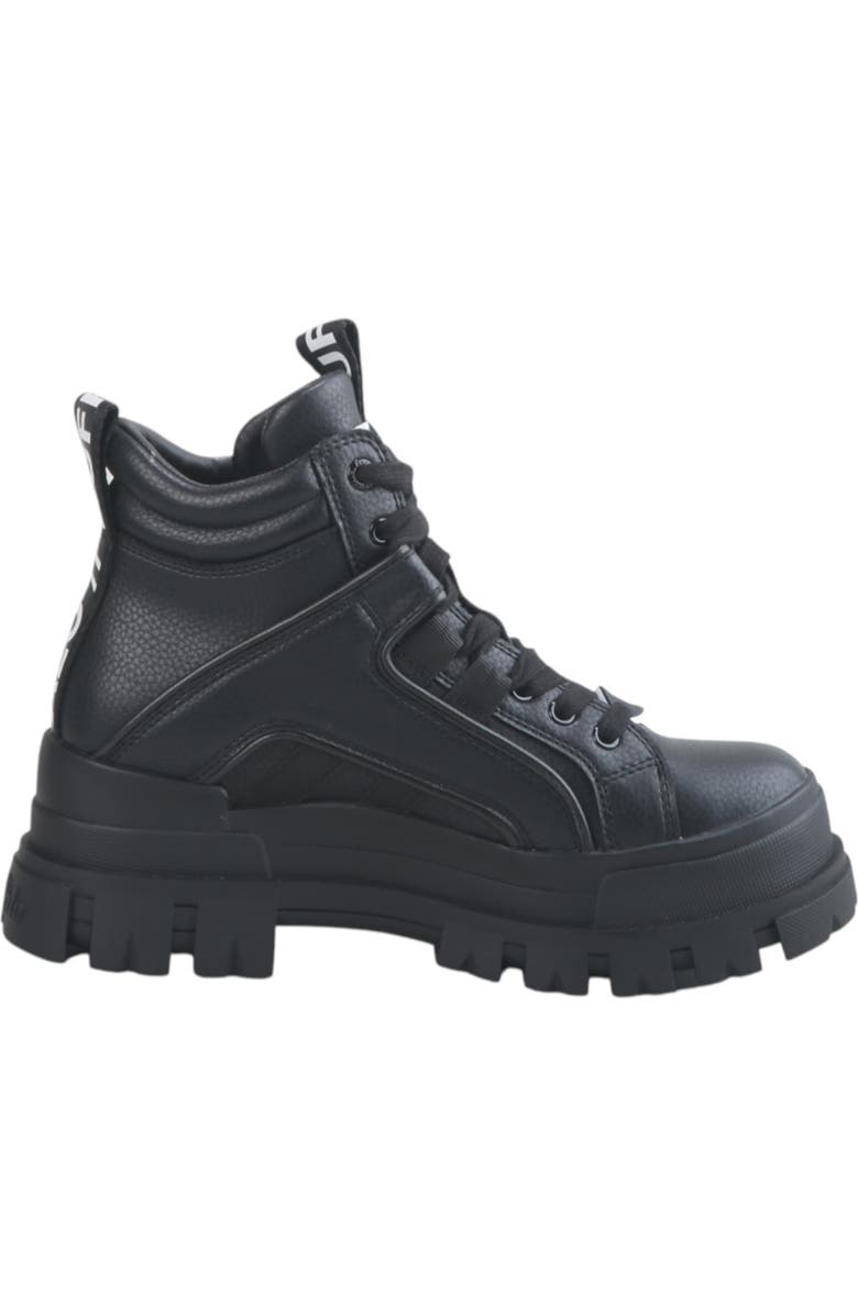 Buffalo Boots Aspha Nc Mid Flat Bootie, Alternate, color, Black