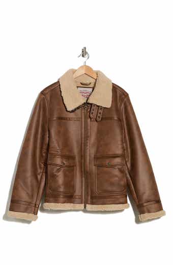 Levi's Faux Shearling Aviator Rancher Jacket