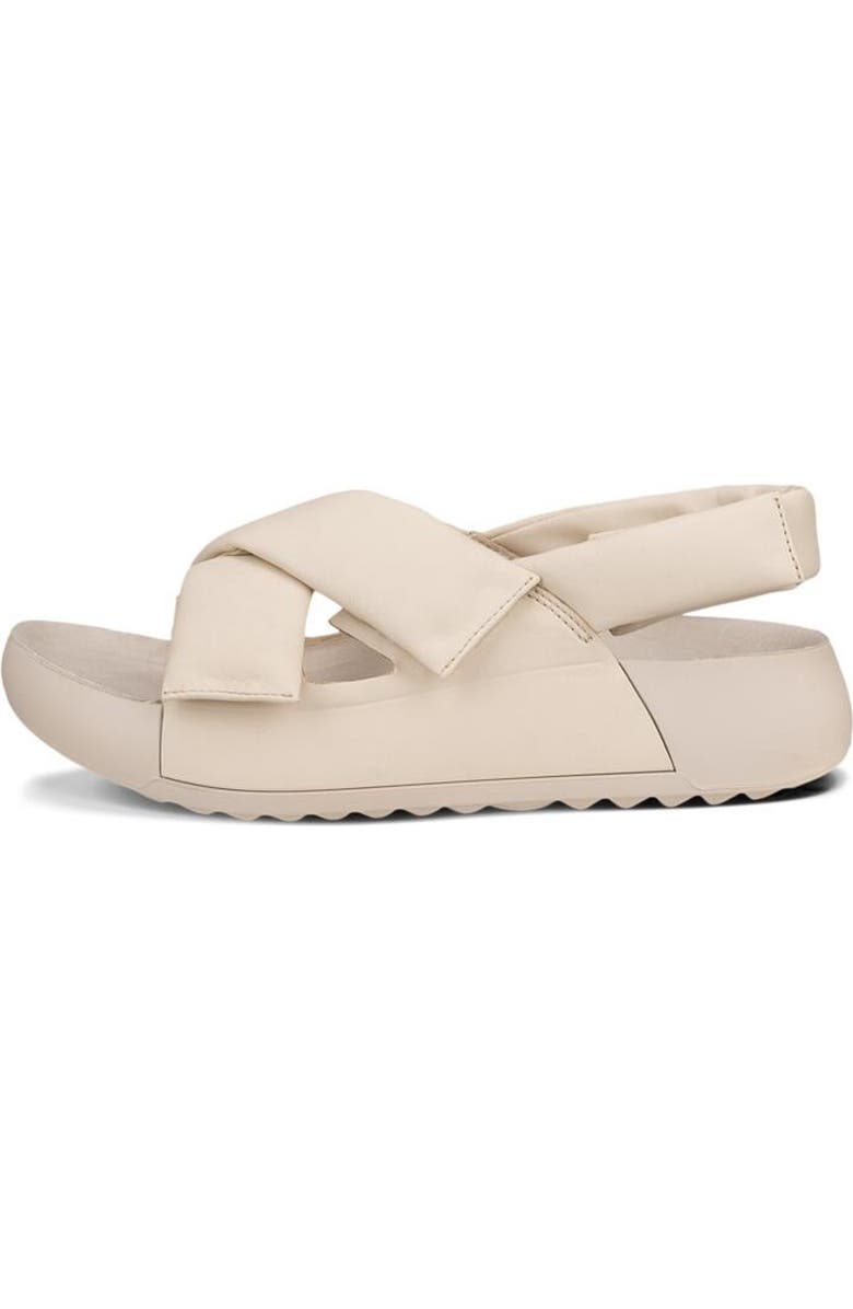 ECCO Cozmo PF Water Resistant Platform Sandal, Alternate, color, Limestone