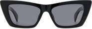 rag & bone 53mm Polarized Cat Eye Sunglasses