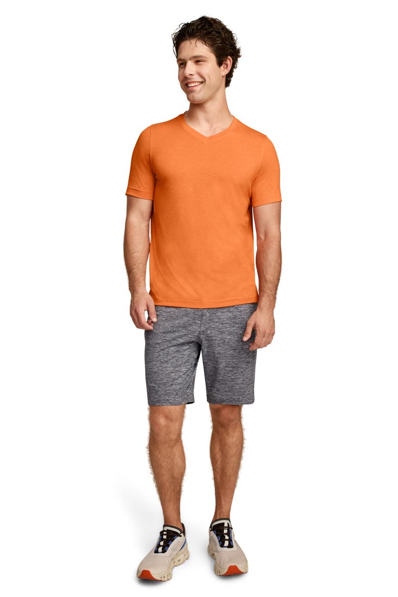Mens EverActive V-Neck Tee, Alternate, color, Flame Reaction
