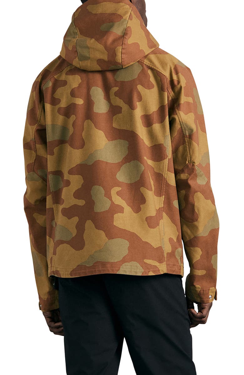 rag & bone Military Tactic Camo Print Stretch Cotton Jacket, Alternate, color, Camo