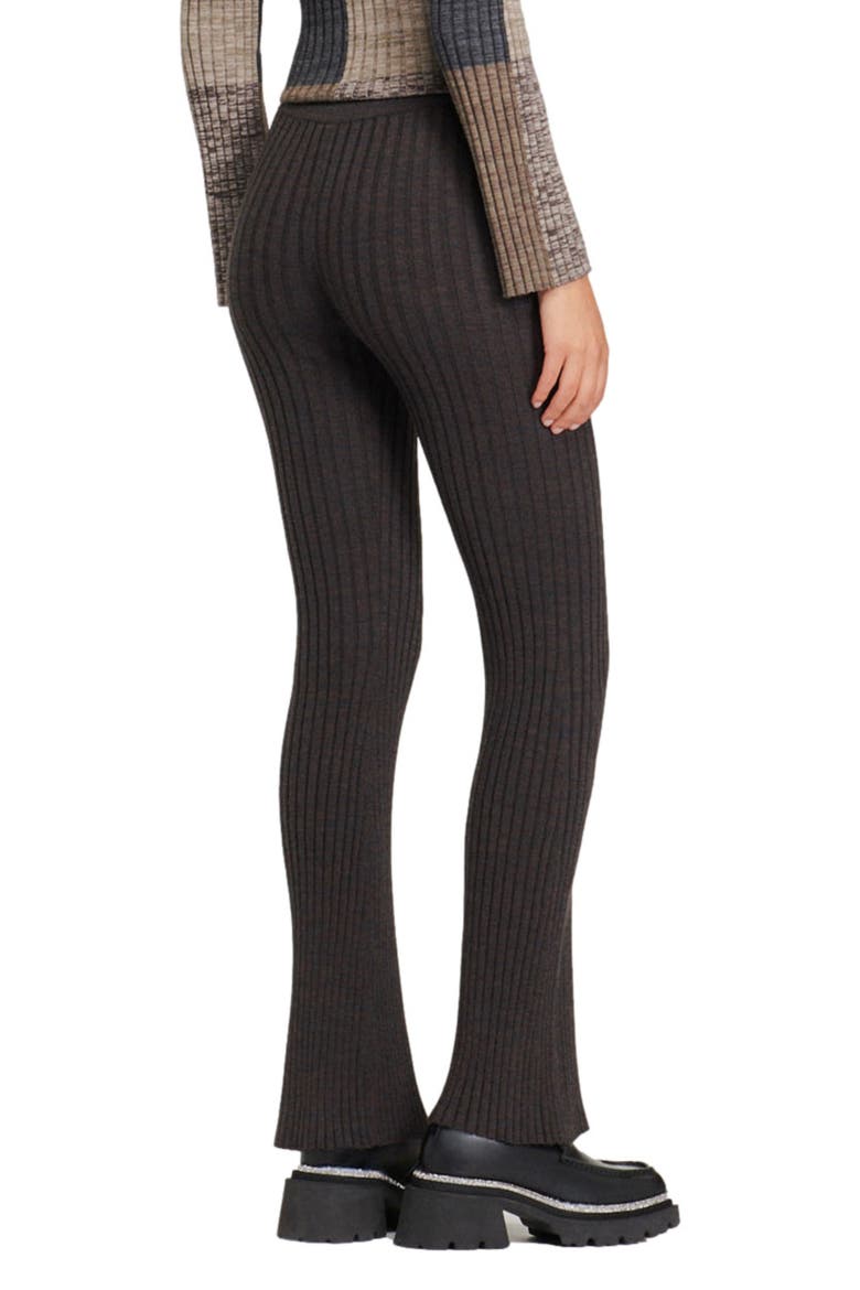Palerme Rib Knit Pants, Alternate, color, ICE BROWN