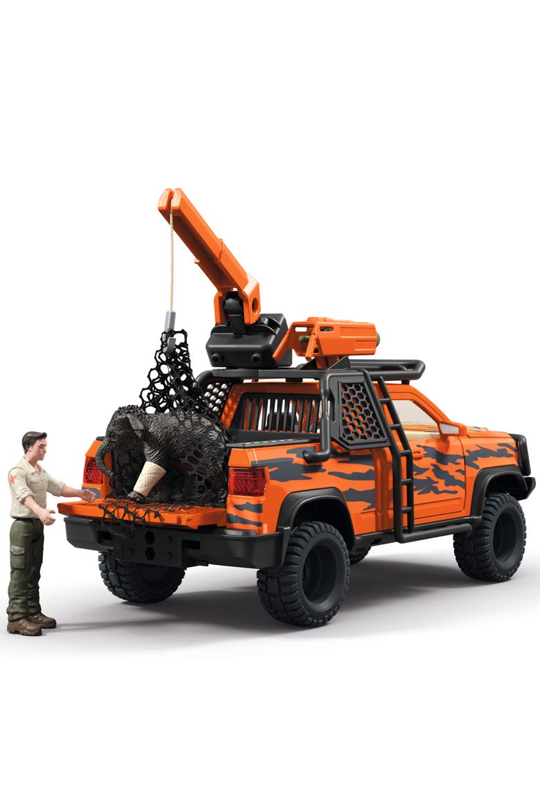Wild Life, Off Road Adventure In The Jungle, 37 Piece Animal Rescue, Alternate, color, Multicolored