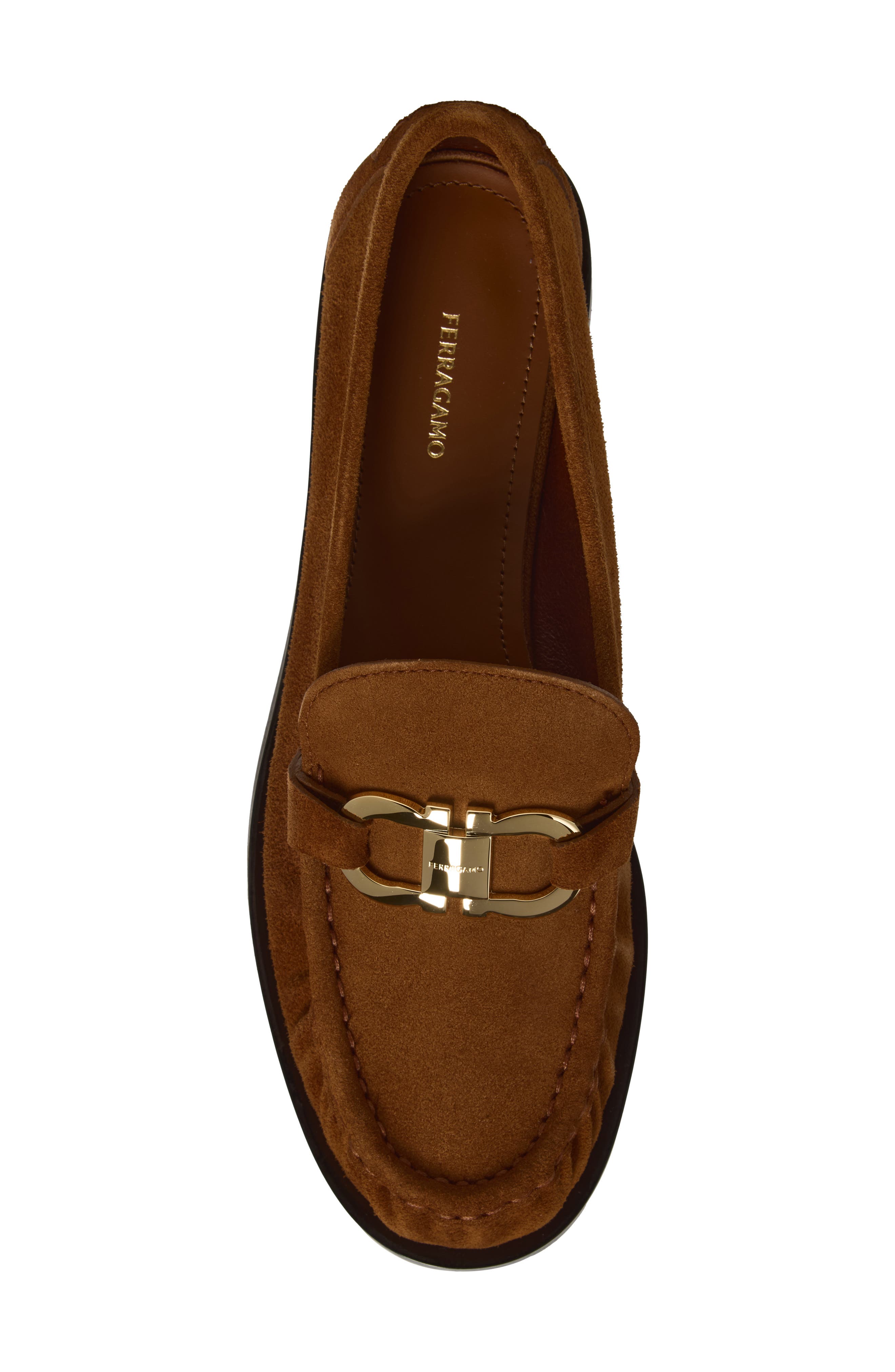 Maryan Moc Toe Suede Loafer, Alternate, color, FARRO NATURALE