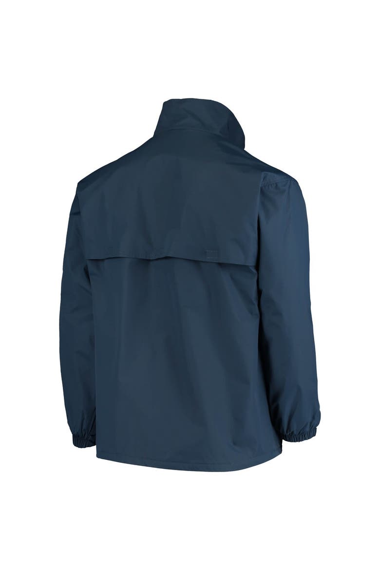 Men's Dunbrooke Navy Denver Broncos Triumph Fleece Full-Zip Jacket, Alternate, color, Navy