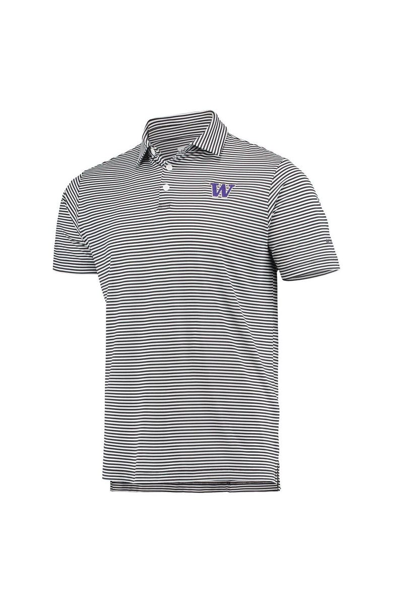 Columbia Men's Columbia Golf Black Washington Huskies Club Invite Omni-Wick Polo, Alternate, color, 