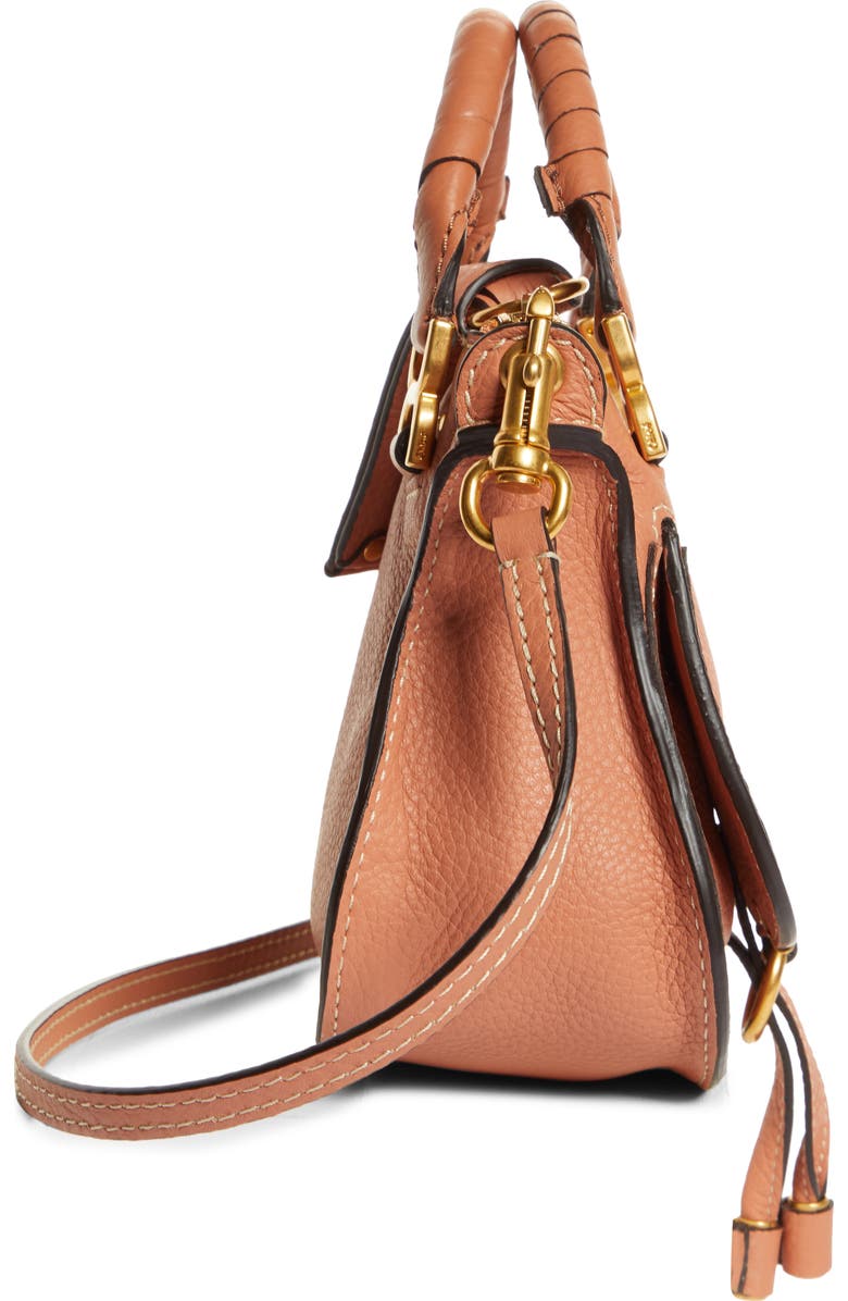Chloé Mini Marcie Leather Crossbody Bag, Alternate, color,