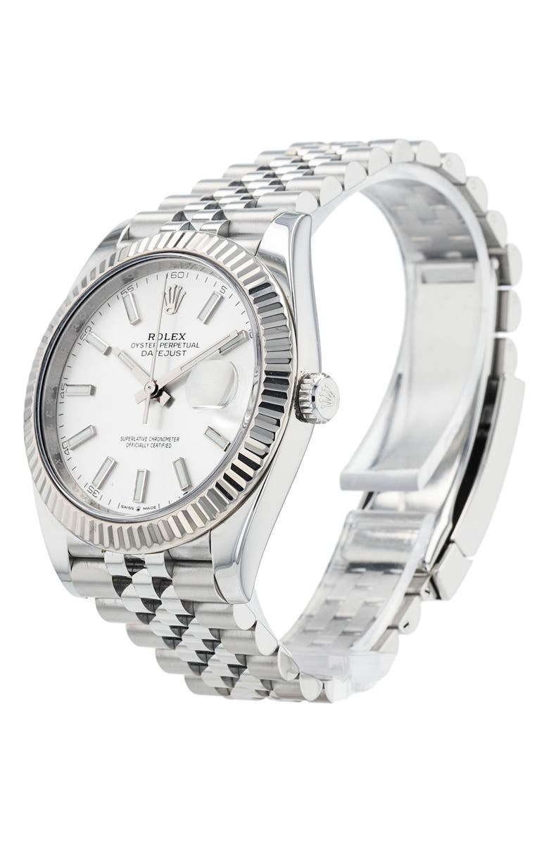 Watchfinder & Co. Rolex Preowned Datejust 41 Bracelet Watch, 41mm, Alternate, color,