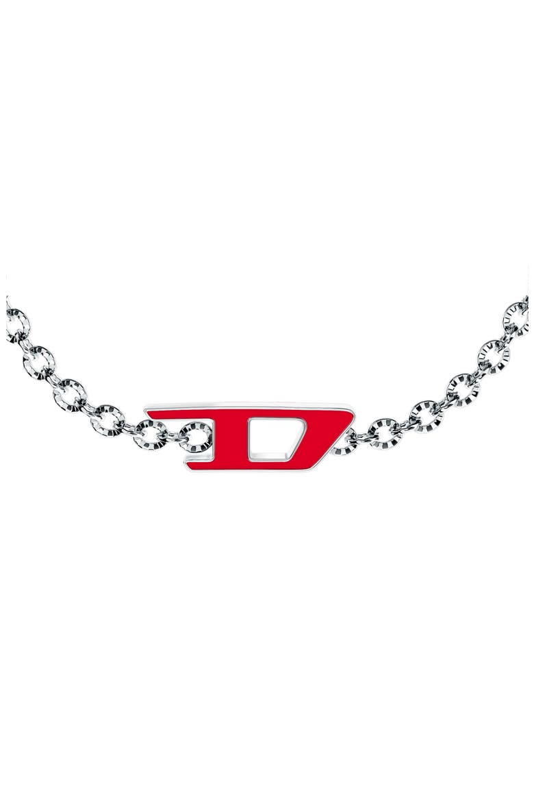 Logo Pendant Bracelet, Alternate, color, SILVER
