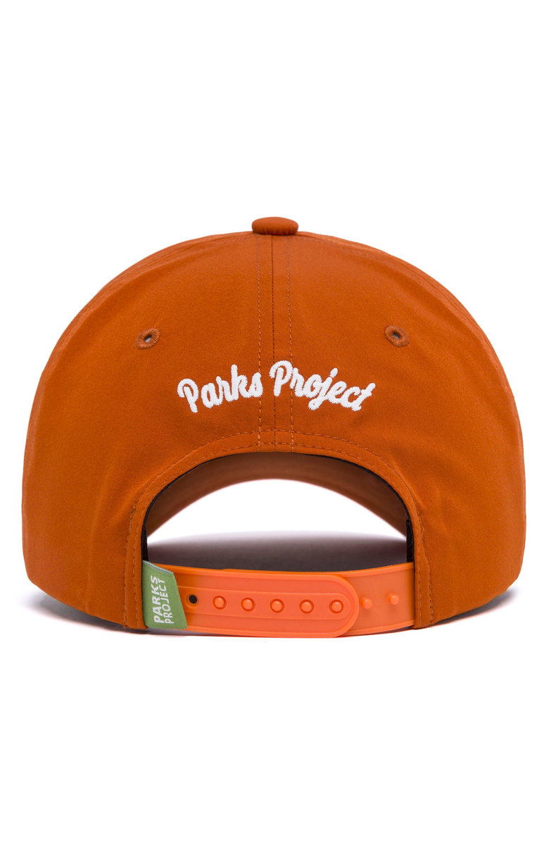 Parks Project Austin Daytrippin Throwback Hat, Alternate, color, Burnt Orange
