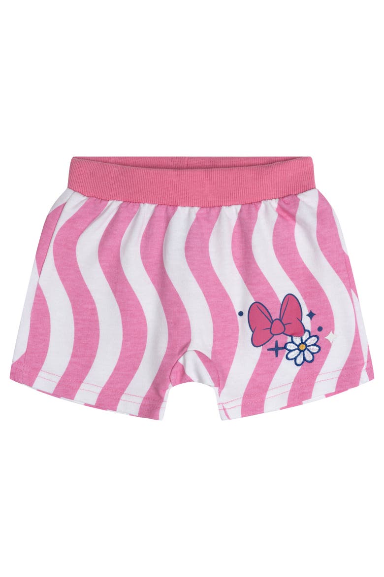 Minnie Mouse Baby Girls' 2-Piece T-Shirt and Shorts Set, Alternate, color, Minnie Mouse Pink