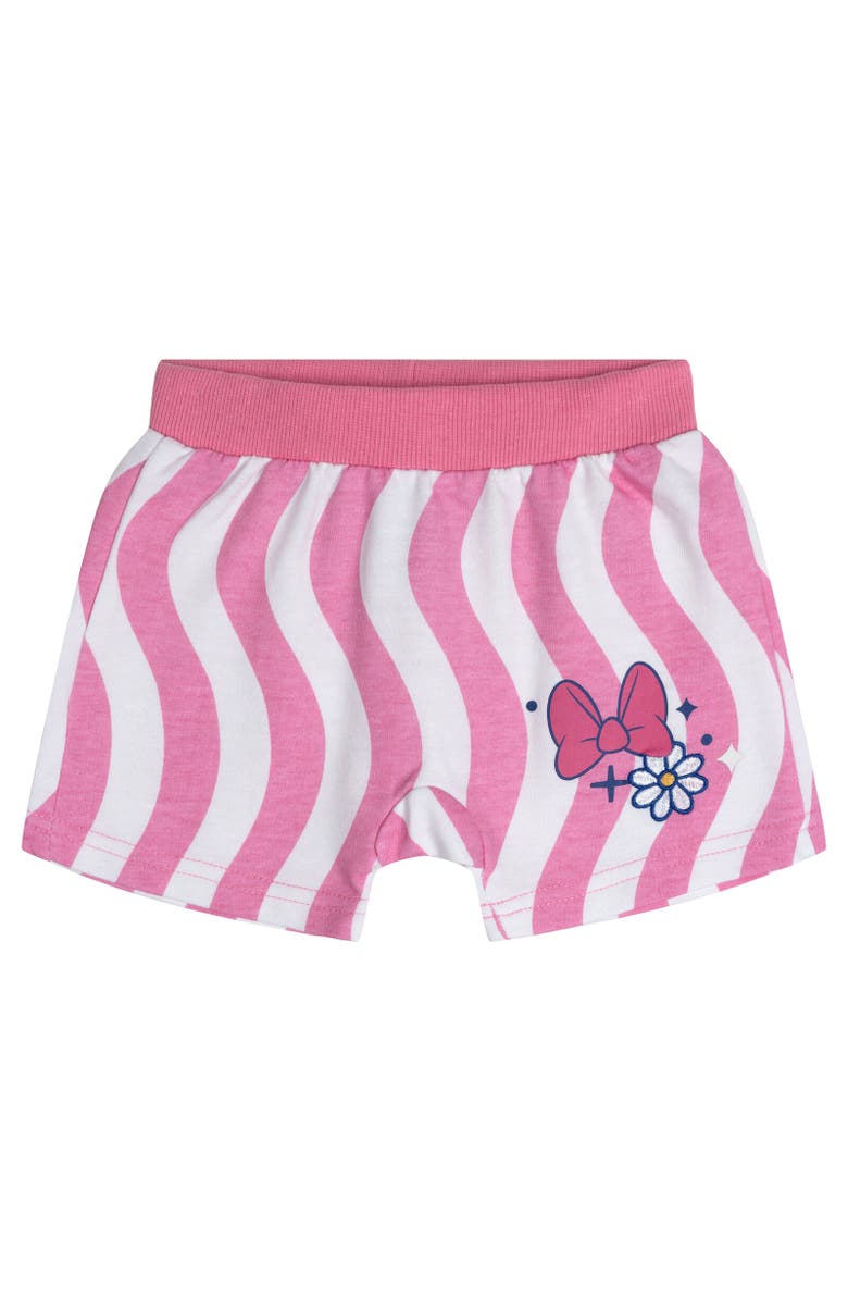 Disney Minnie Mouse Baby Girls' 2-Piece T-Shirt and Shorts Set, Alternate, color, Minnie Mouse Pink