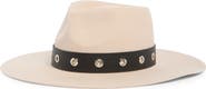 Nordstrom Wide Brim Wool Felt Adjustable Panama Hat