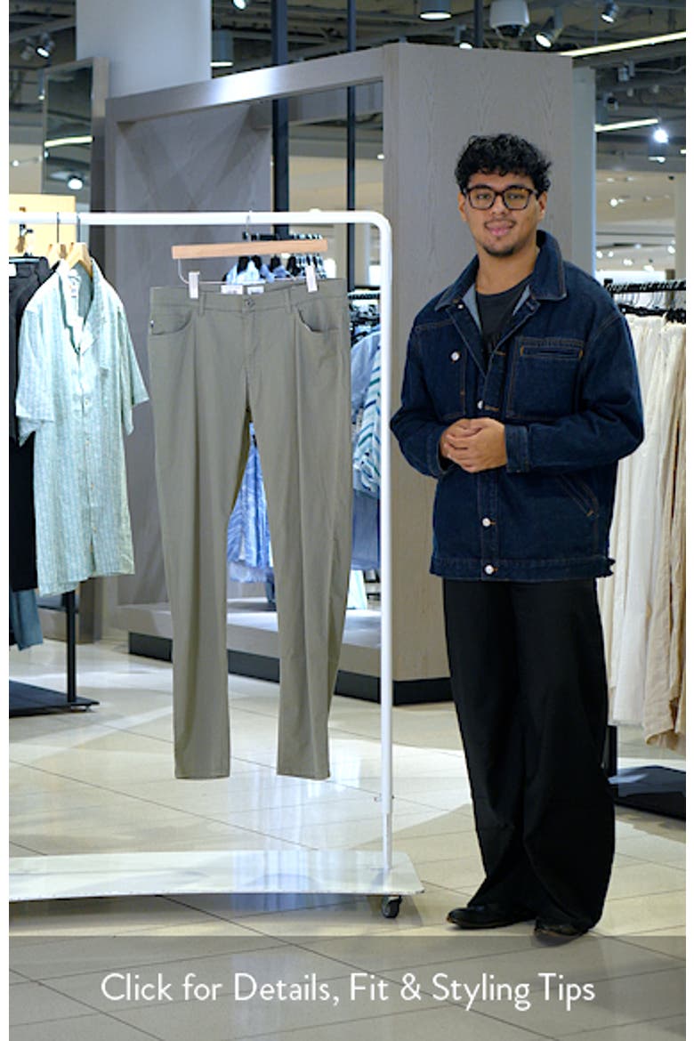 Cadiz Ultralight Straight Leg Stretch Cotton Pants video