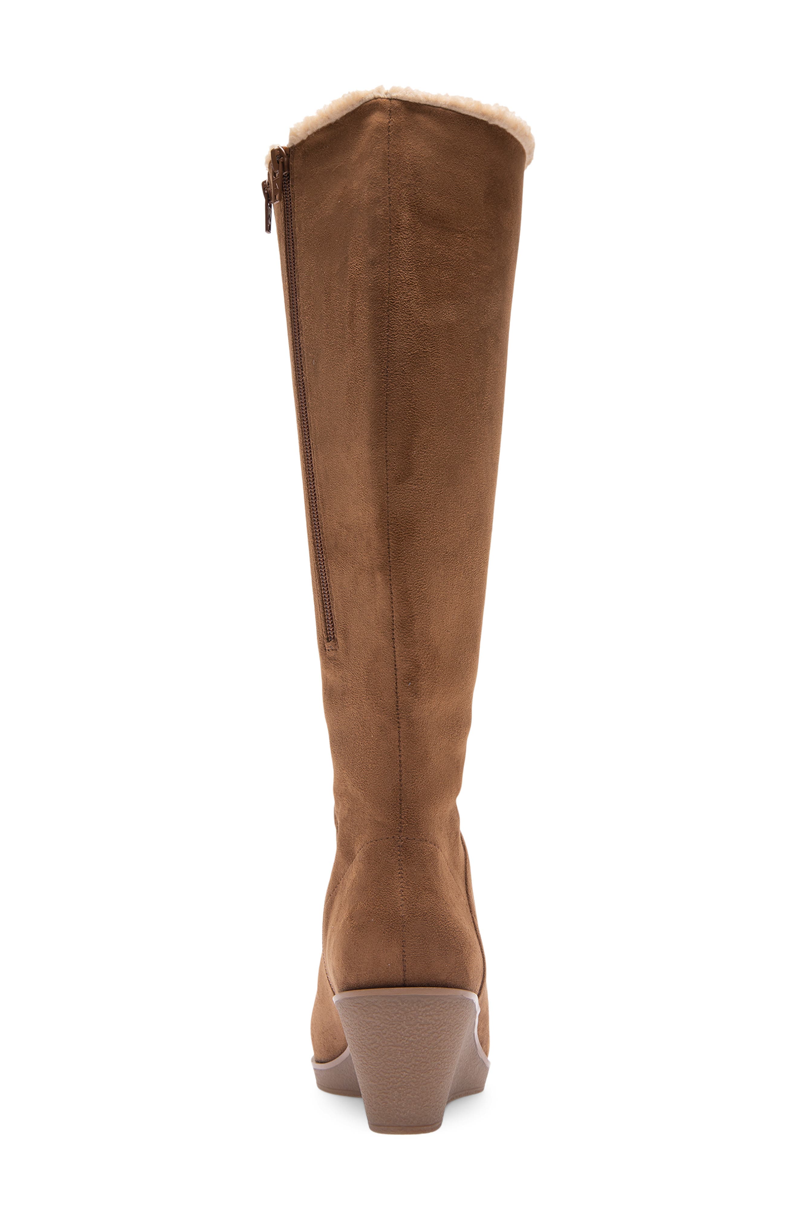 Aerosoles Binocular Boot, Alternate, color, 779 Tobacco F Suede