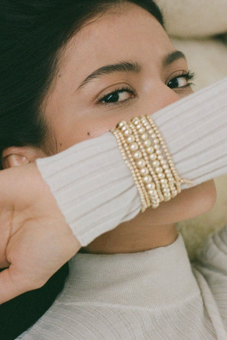Gold Bracelet, Alternate, color, 5MM