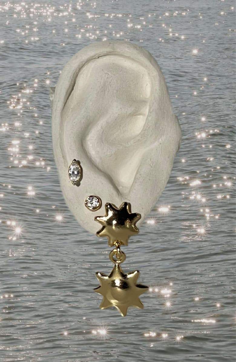 Child of Wild Solana Drop Earrings, Alternate, color, Gold