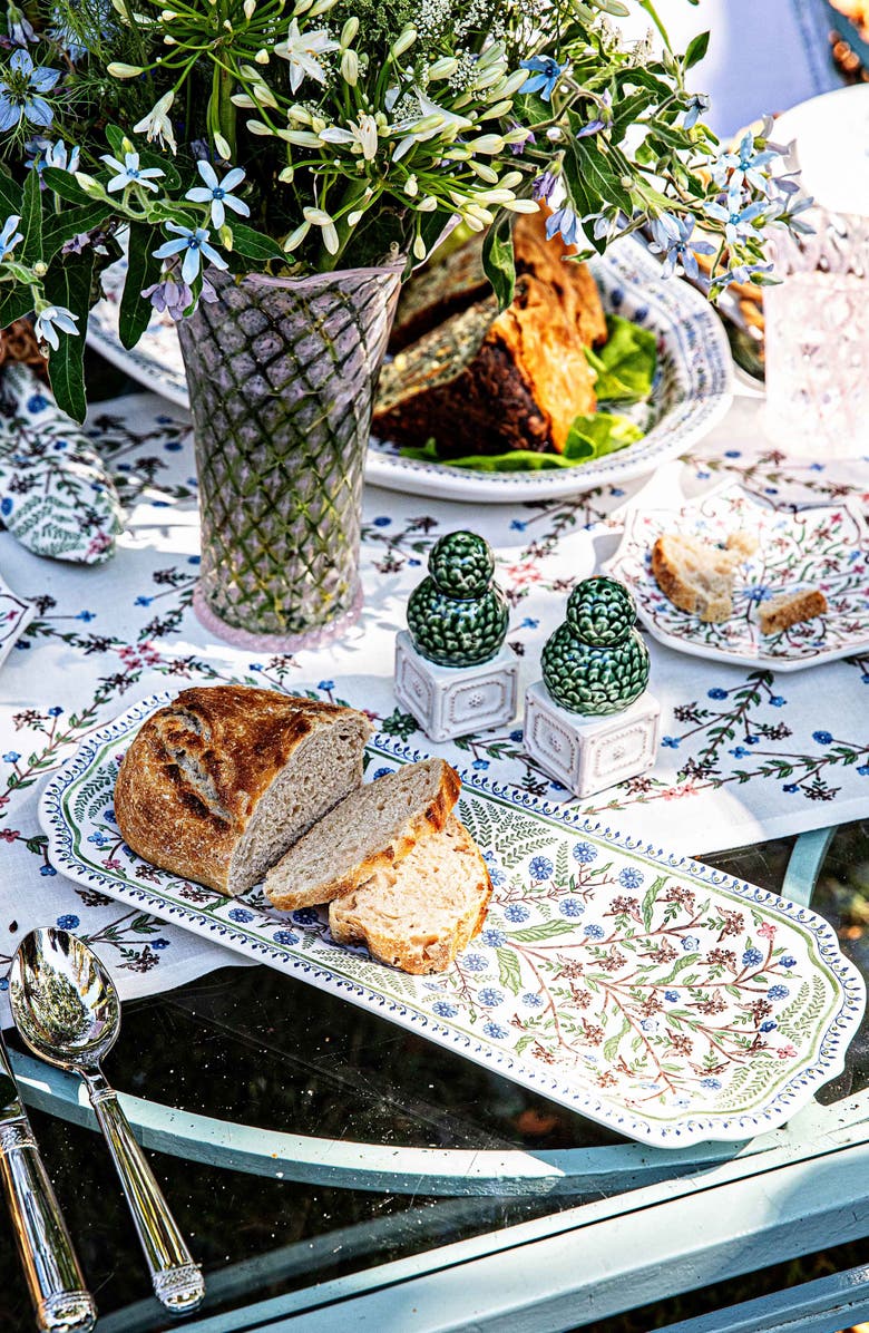 Juliska Berry & Thread Topiary Salt & Pepper Shakers Set, Alternate, color, Green Multi