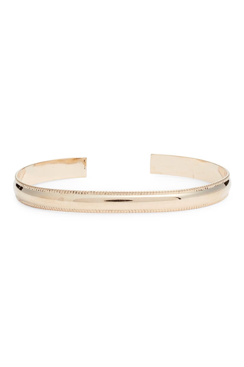 Gia Cuff Bracelet, Main, color, GOLD