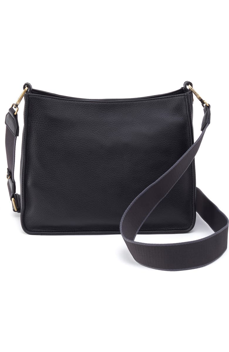 HOBO Cass Leather Crossbody Bag, Main, color,